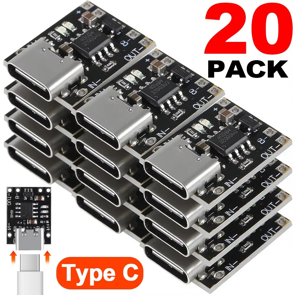 1-20Pcs TP4056 3.7V Lithium Ba - Li Ion Charger Module ulasan dan harga