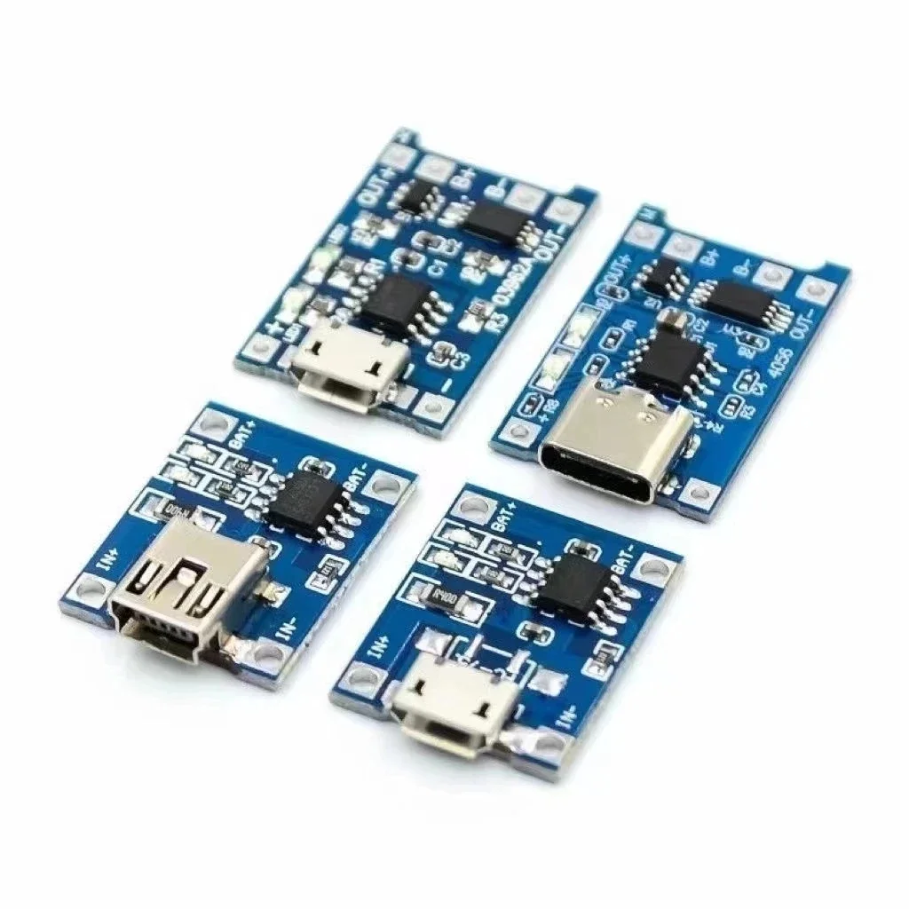 1-20PCS Type-c/Micro/Mini USB  - Li Ion Charger Module ulasan dan harga