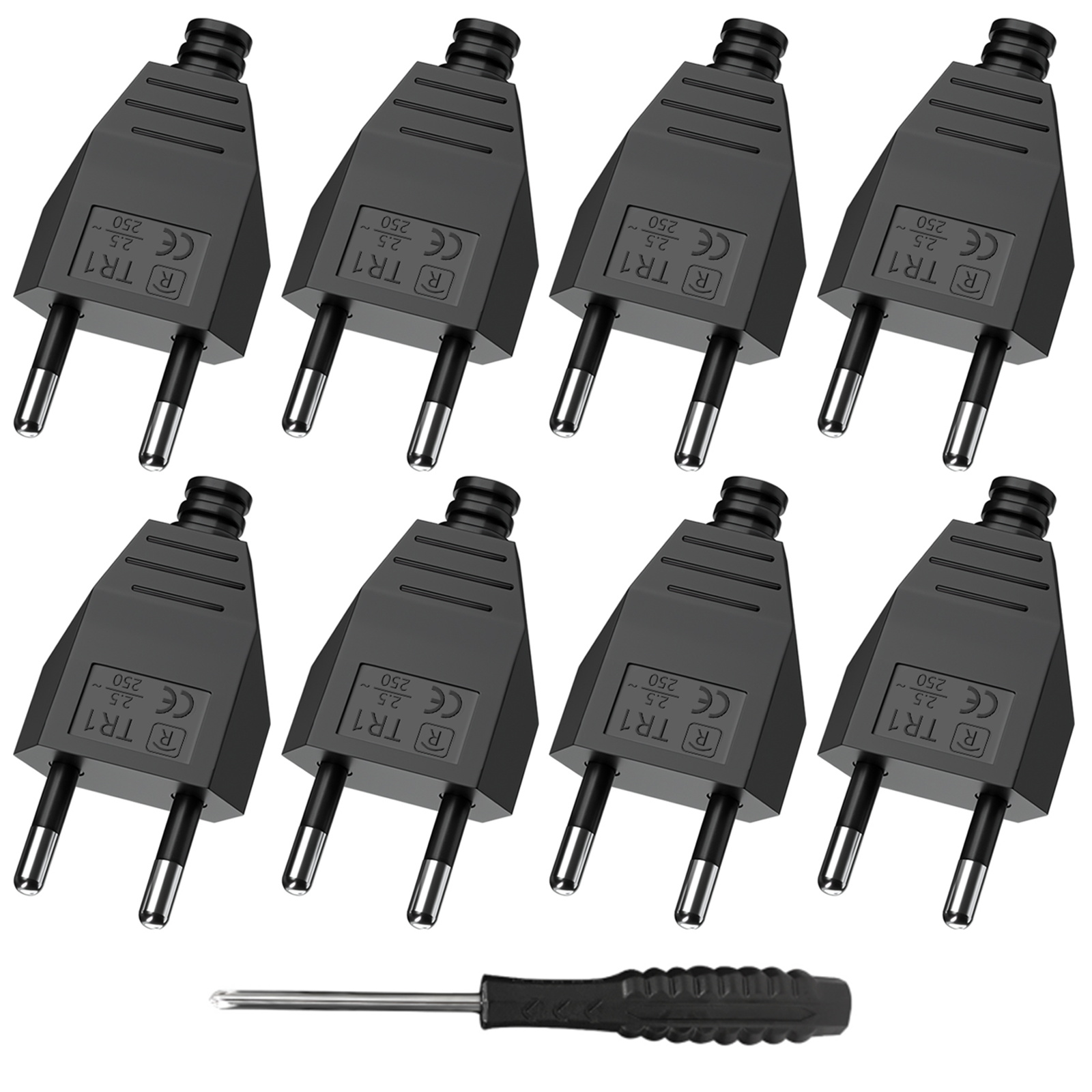 4/6/8pcs EU Plug Adapter Male  - Ipex Connector ulasan dan harga