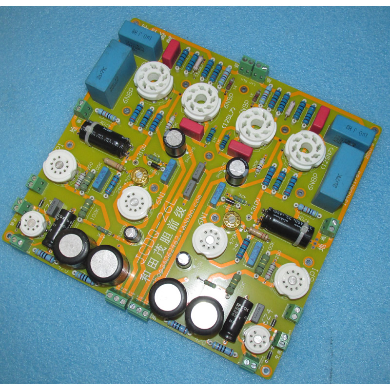 Hetian Mao 6N8P+6N9P version o - Proto Board ulasan dan harga
