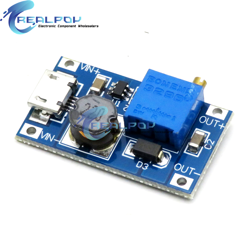 MT3608 DC-DC Adjustable Boost  - Tp4056 Module ulasan dan harga