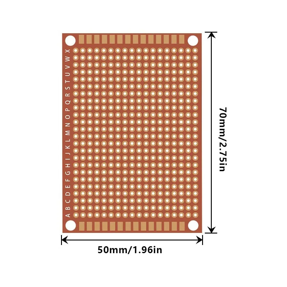 10/20Pcs 5x7cm Copper Perfboar - Perfboard ulasan dan harga